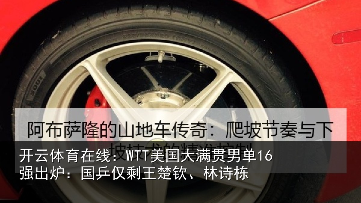 开云体育在线：WTT美国大满贯男单16强出炉：国乒仅剩王楚钦、林诗栋